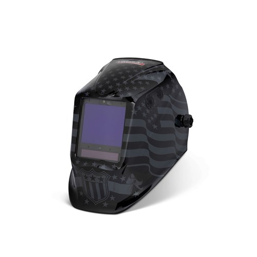 side view of VIKING™ 3350 ADV Star Spangled® Welding Helmet K5559-5