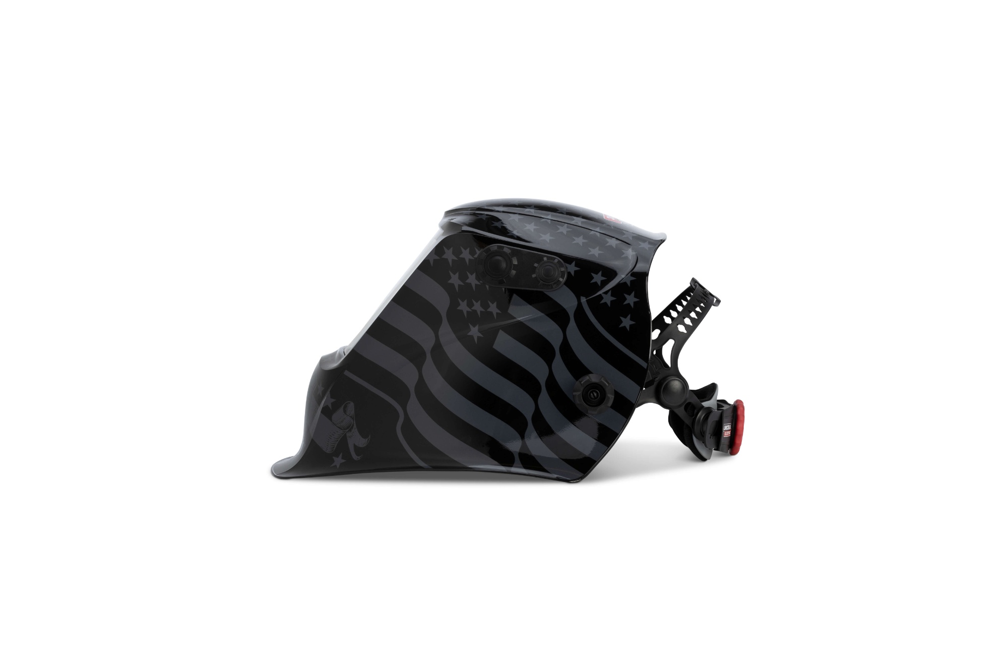 alternate side view of the VIKING™ 3350 ADV Star Spangled® Welding Helmet K5559-5