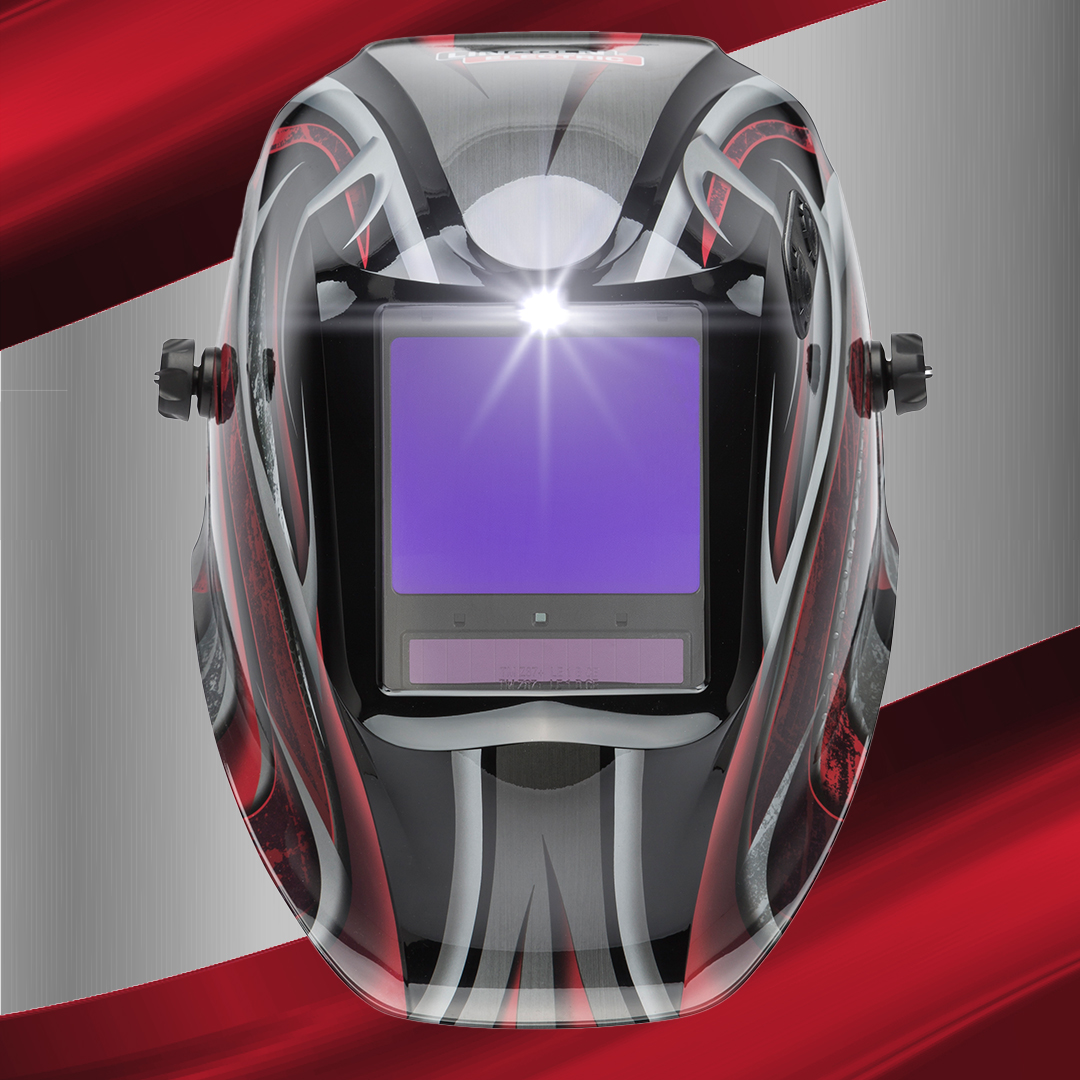 alternate view of the Lincoln Electric VIKING™ 3350 ADV Twisted Metal®  Welding Helmet K3248-5
