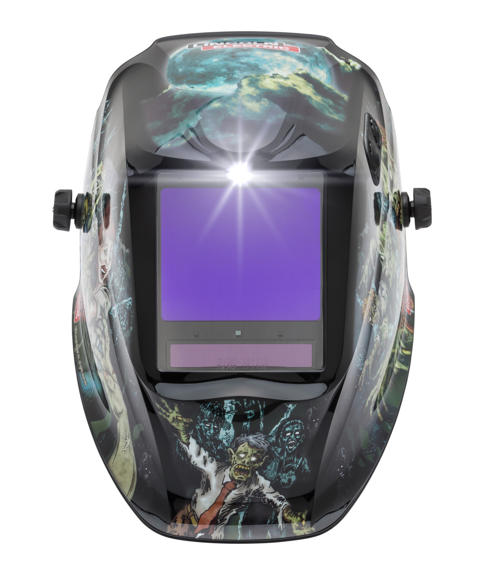 front view of the Lincoln Electric VIKING™ 3350 ADV Zombie™ Welding Helmet K4158-5