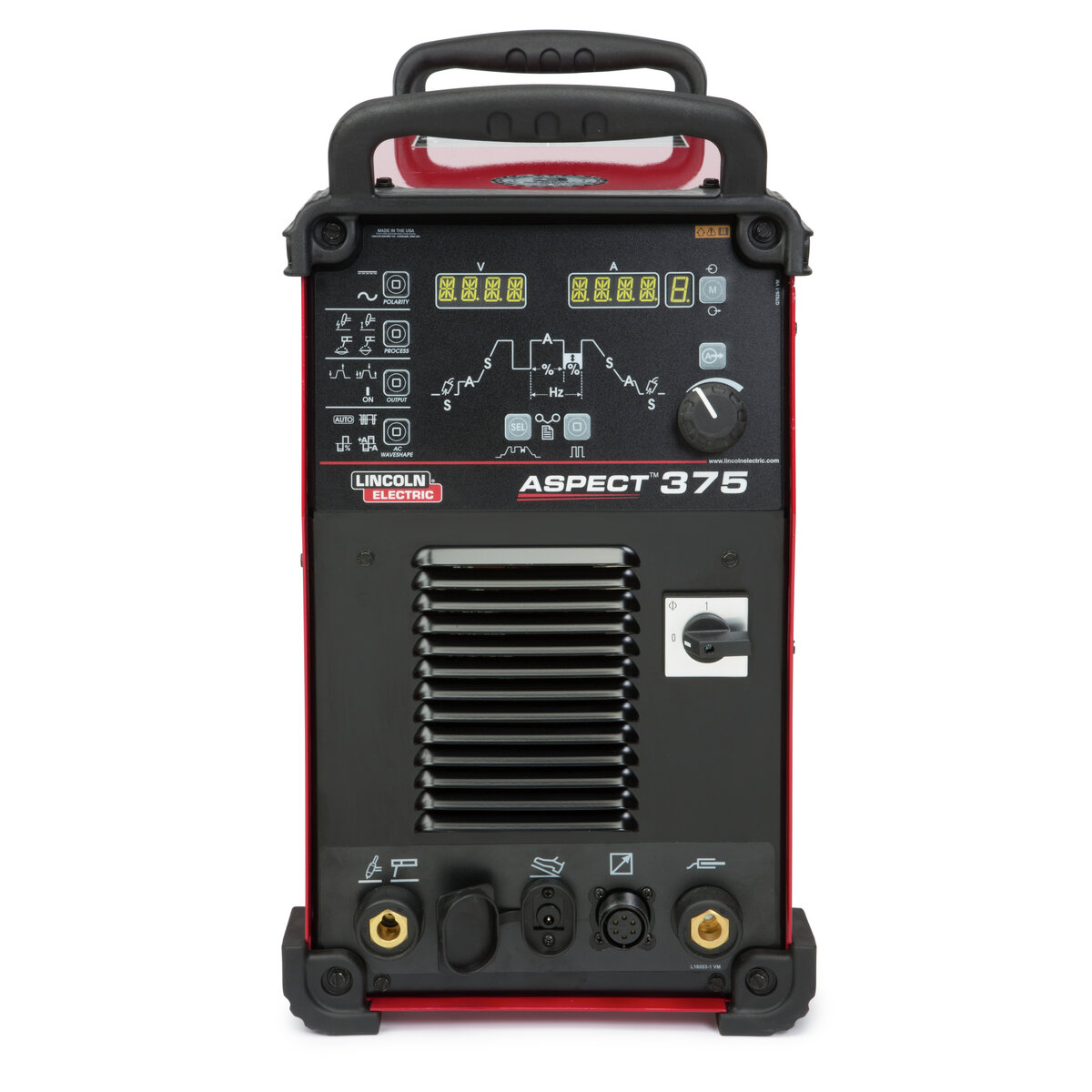 Lincoln Electric Aspect 375 AC/DC TIG welding machine #K3945-1