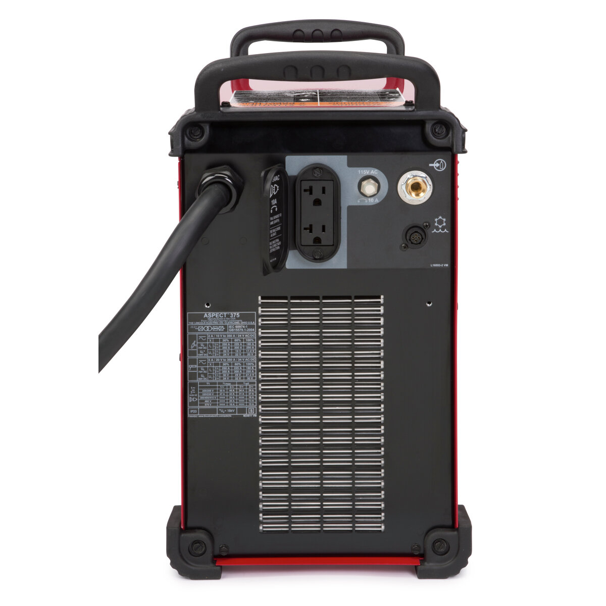 Lincoln Electric Aspect® 375 AC/DC TIG Welder Ready-Pak® #K3946-2 For Sale Online