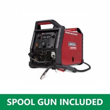 Lincoln Electric POWER MIG® 215 MPi™ Multi-Process Welder #K4876-1 with free spool gun