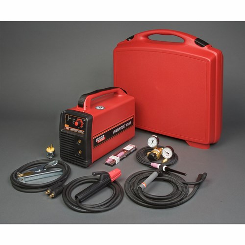 Lincoln Electric Invertec V155-S with accessories & protective case