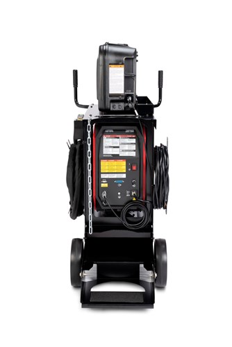 back side view of the Lincoln Electric Flex Lase™ Handheld Laser Welding System Ready-Pak® (K5772-1)