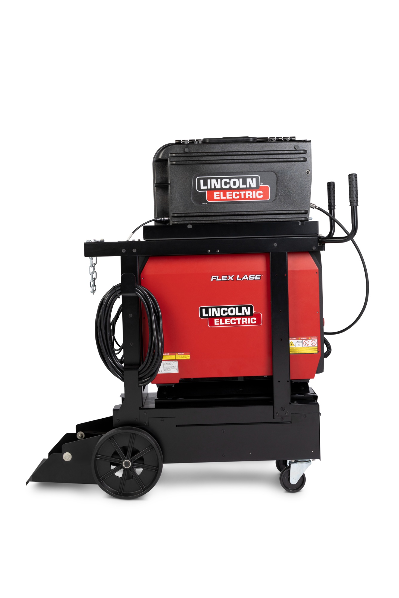 alternate side view of the Lincoln Electric Flex Lase™ Handheld Laser Welding System Ready-Pak® (K5772-1)