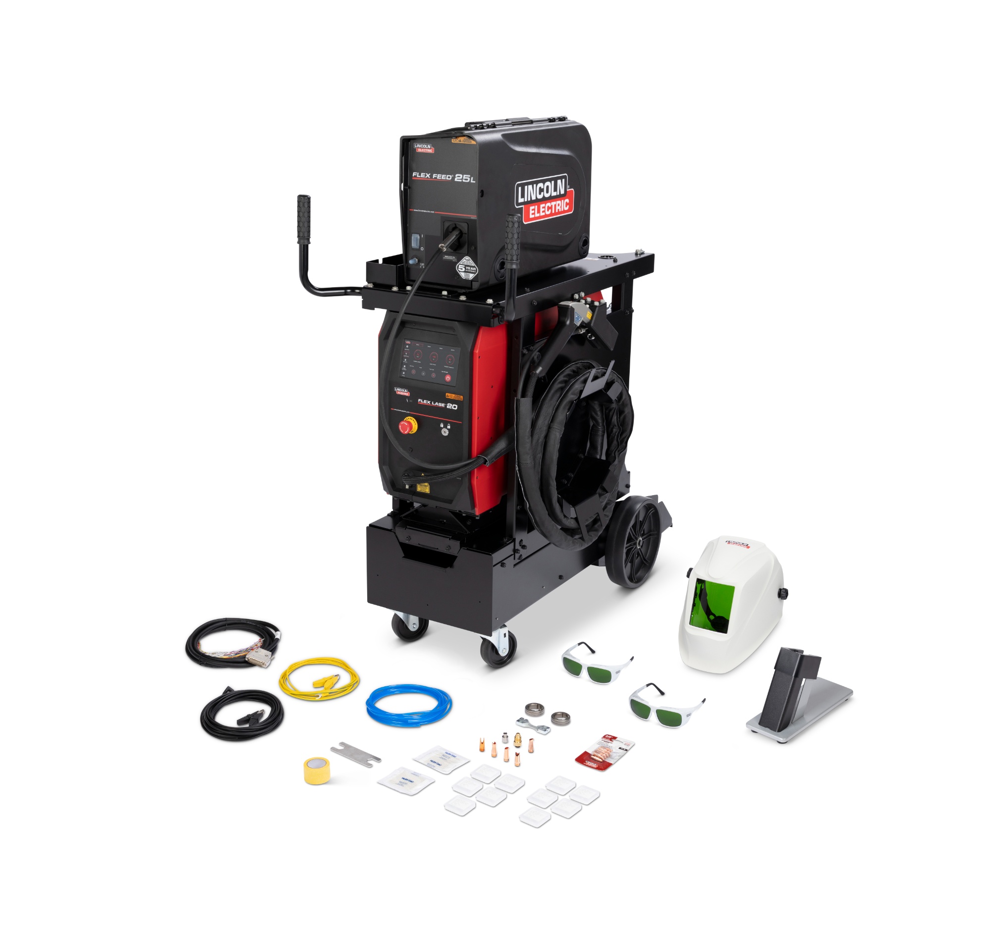 Lincoln Electric Flex Lase™ Handheld Laser Welding System Ready-Pak® (K5772-1) with all accessories