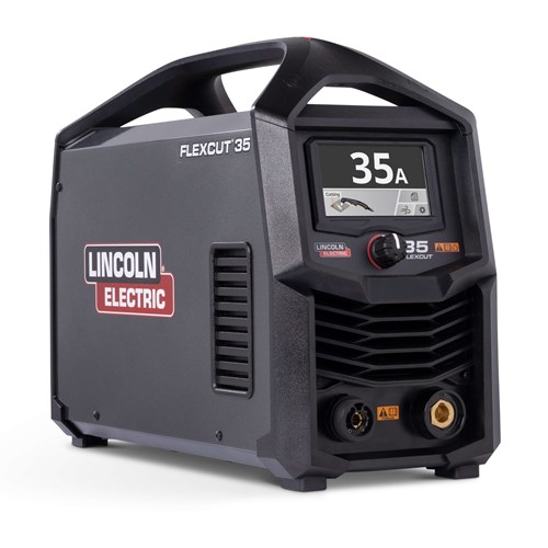 front right view of the Lincoln Electric FlexCut 35 Plasma Cutter, Power Source Only, K5821-PS
