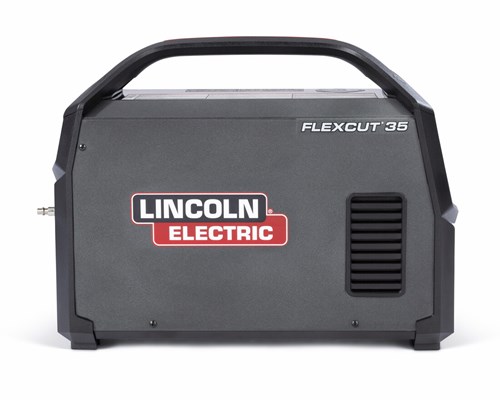 alternate side view of the Lincoln Electric FlexCut 35 Plasma Cutter, Power Source Only, K5821-PS