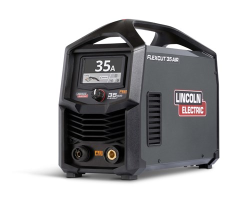 front right view of the Lincoln FlexCut 35 Air Plasma Cutter, Power Source Only, K5822-PS