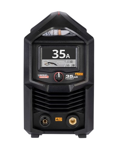 front side view of the Lincoln FlexCut 35 Air Plasma Cutter, Power Source Only, K5822-PS