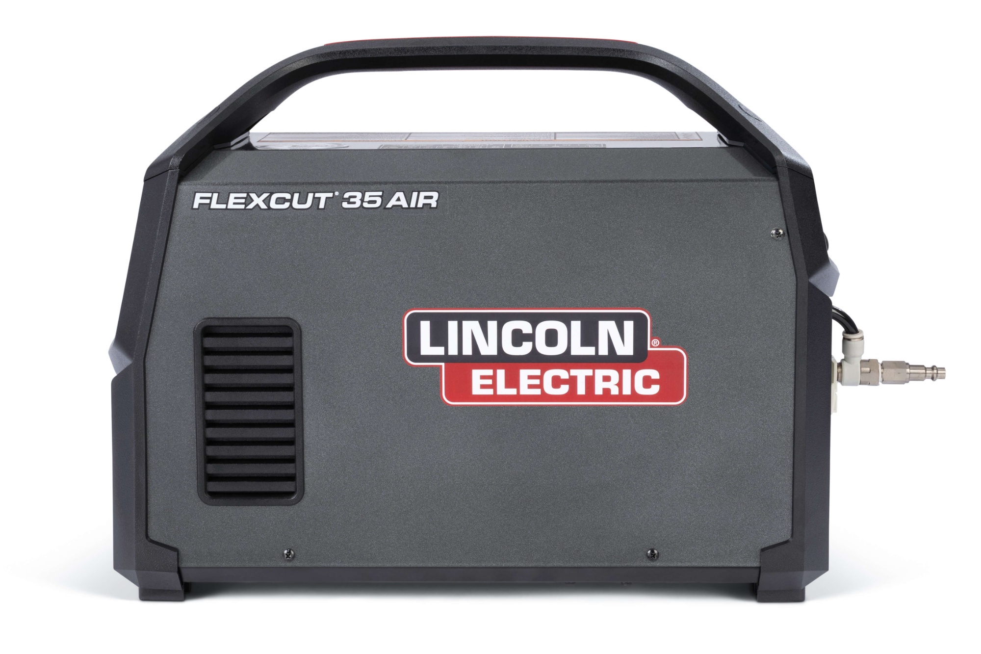 alternate side view of the Lincoln FlexCut 35 Air Plasma Cutter, Power Source Only, K5822-PS