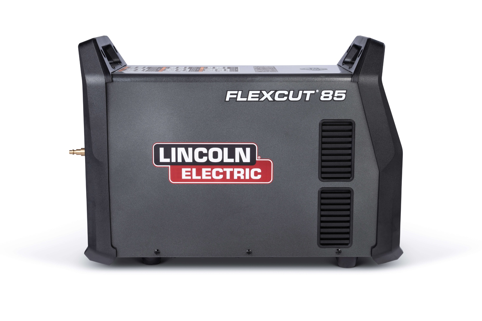 alternate side view of the Lincoln FlexCut 85 Plasma Cutter, 25ft Mechanized Torch, K5826-M