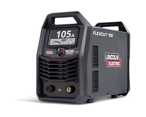 front left view of the Lincoln FlexCut 105 Plasma Cutter, 25ft Mechanized Torch, K5827-M