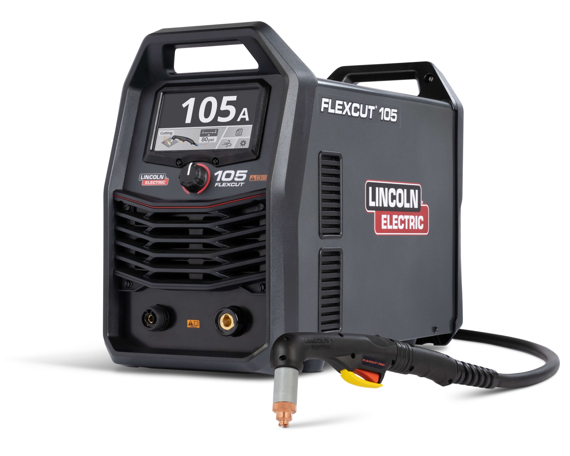 Lincoln FlexCut 105 Plasma Cutter, 25ft Mechanized Torch, K5827-M