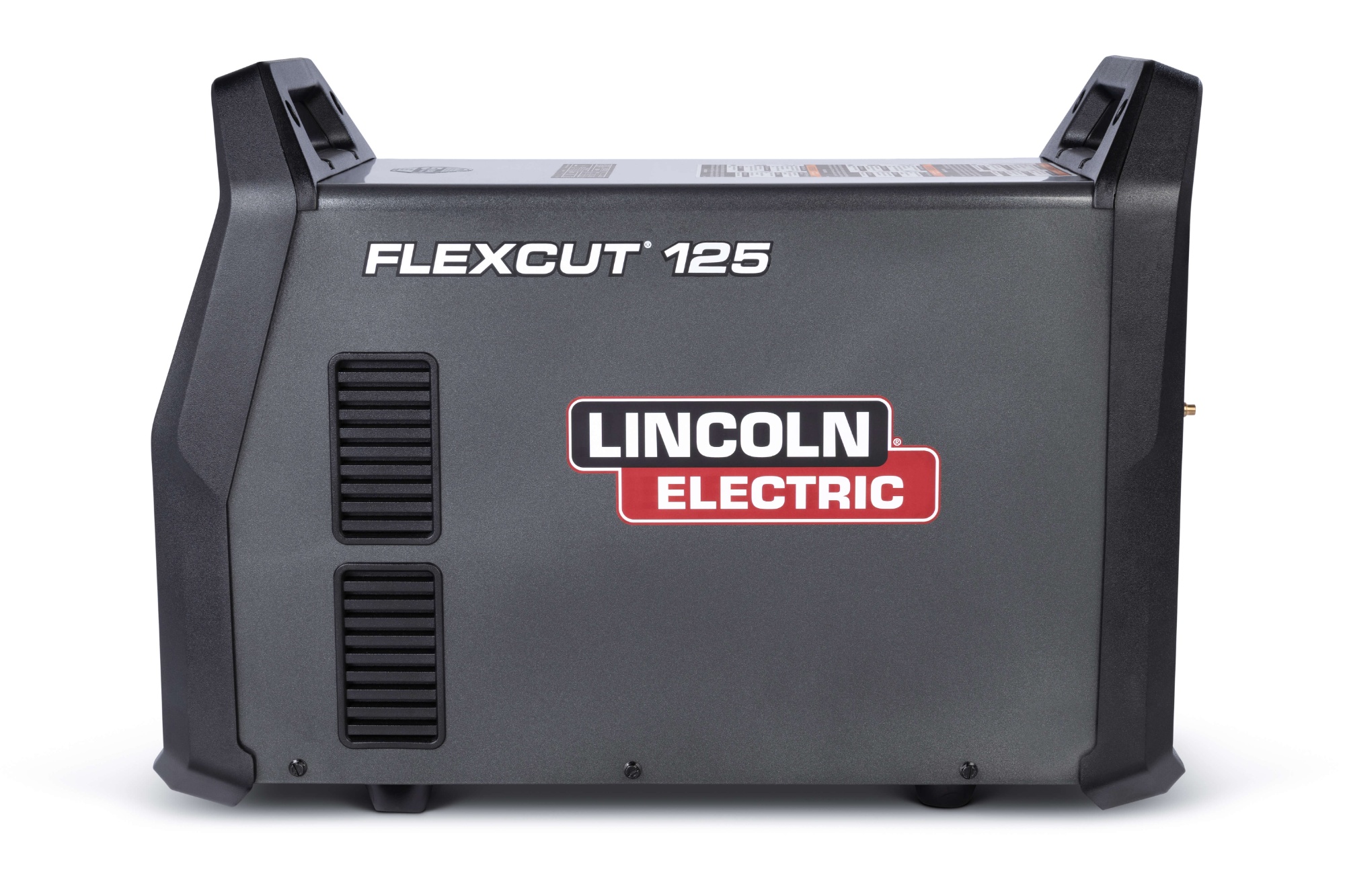 side view of the Lincoln FlexCut 125 Plasma Cutter, Power Source Only, K5828-PS