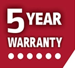 Lincoln Electric 5-year warranty