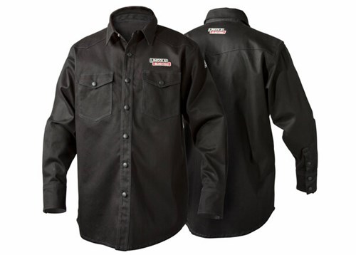 Lincoln Electric Black FR Welding Shirt - K3113-M,-L,-XL,-2XL,-3XL #K3131-3