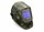 Auto-darkening welding helmet with camo hunter pattern