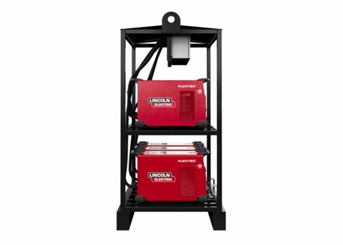 Lincoln Electric high capacity welder rack