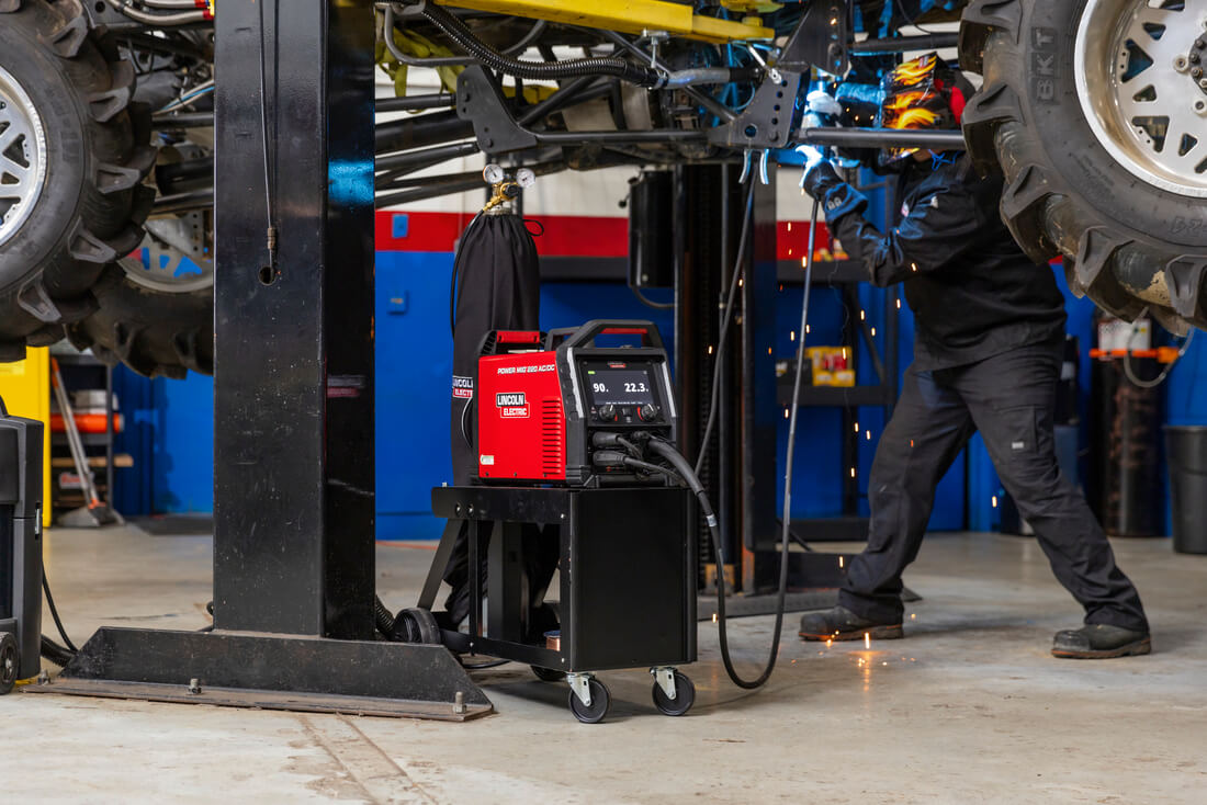 buy the Lincoln Electric Power MIG 220 AC/DC Multi-Process Welder #K5379-1 online at Welders