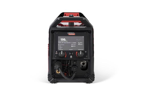 front view of the Lincoln Electric Power MIG 220 AC/DC Multi-Process Welder #K5379-1