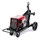 Lincoln Electric Four Wheeled Wire Feeder Undercarriage #K163-1 - With wire feeder on top