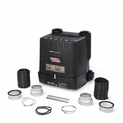 Lincoln Electric Prism® Wall Mount Dual Arm Welding Fume Extractor w/ MERV 14 Filter #K1654-5