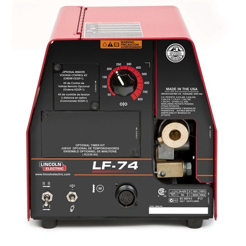 Lincoln Electric LF-74 Wire Feeder #K2426-4 - Front w/ user interface