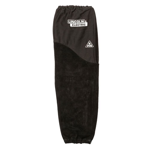 Black and white flame retardant welding protection sleeves