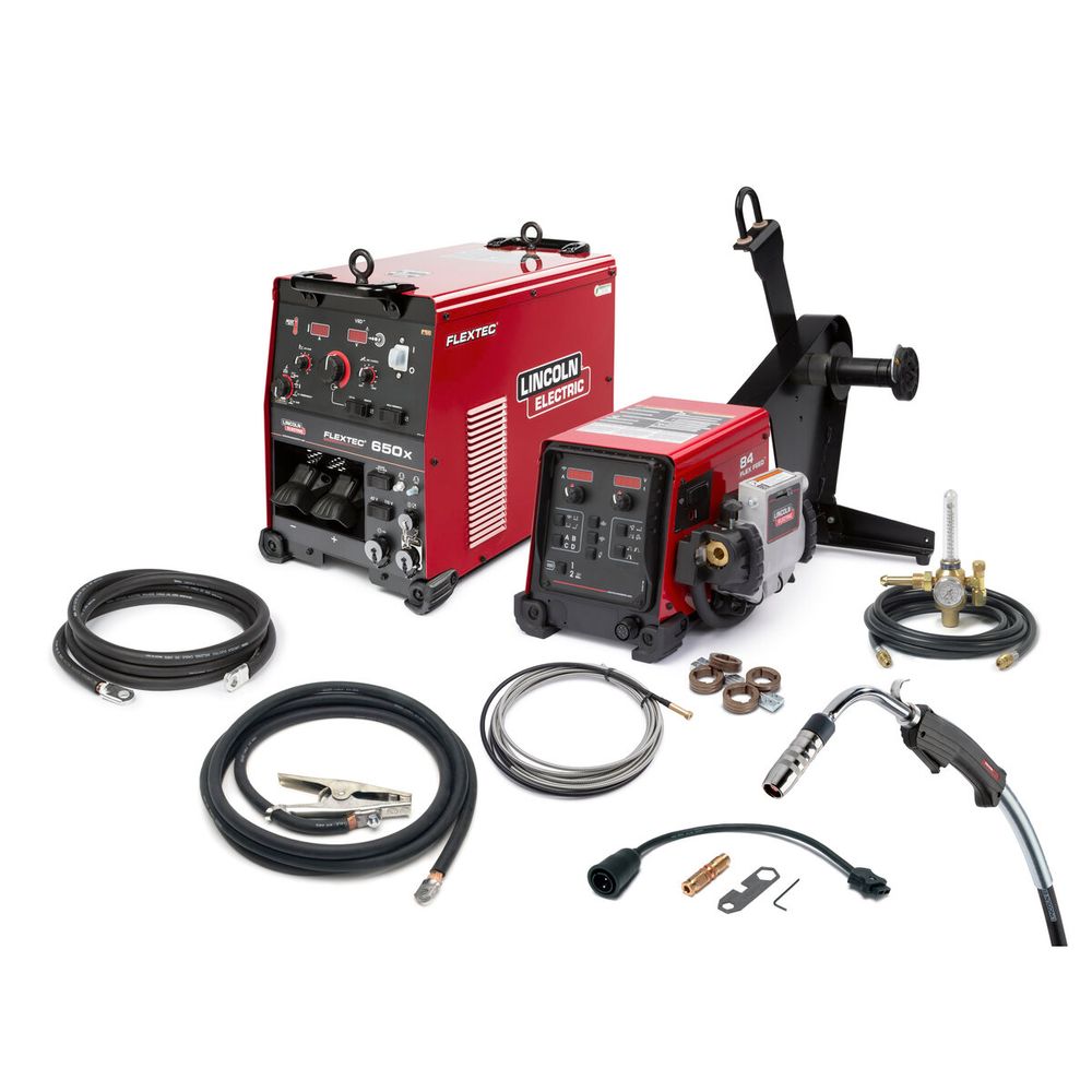 Flextec® 650X Multi-Process Welder w/ CrossLinc™ / Flex Feed® 84 One-Pak® (380-575V 3PH) #K3514-1