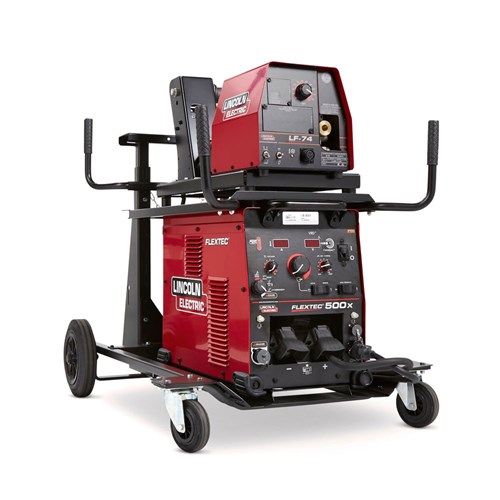 left front view of the Lincoln Electric Flextec® 500X/ LF-74 Heavy Duty Ready-Pak® #K3608-2