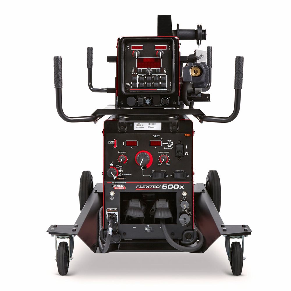 front view of Lincoln Electric Flextec® 500X/ Power Feed® 84 Heavy Duty Ready-Pak® #K3608-3