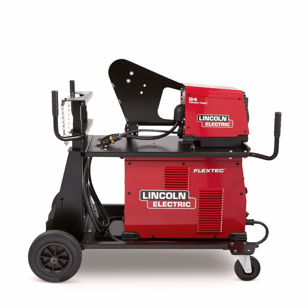 side view of Lincoln Electric Flextec® 500X/ Power Feed® 84 Heavy Duty Ready-Pak® #K3608-3