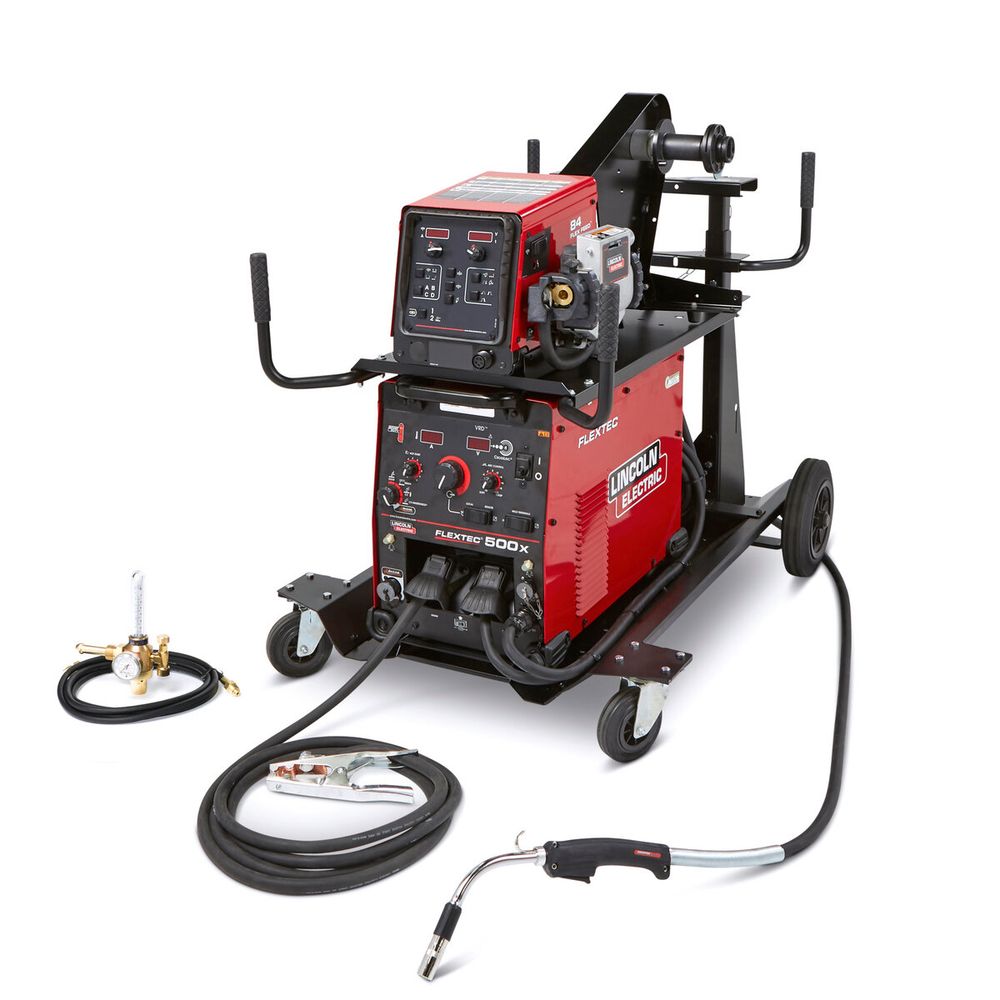 Flextec® 500X/ Flex Feed® 84 Multi-Process Welder (380-575V 3PH) Ready-Pak® #K3608-4