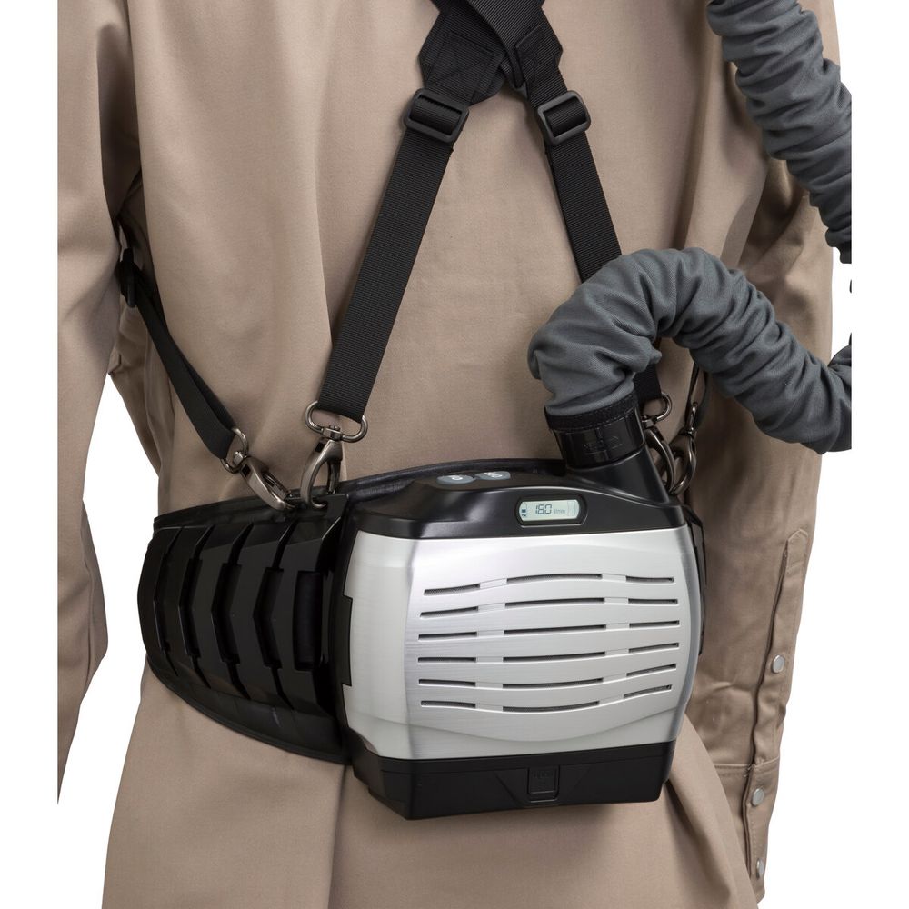 Lincoln VIKING 3350 PAPR Helmet with 12.5 sq. in. large viewing area