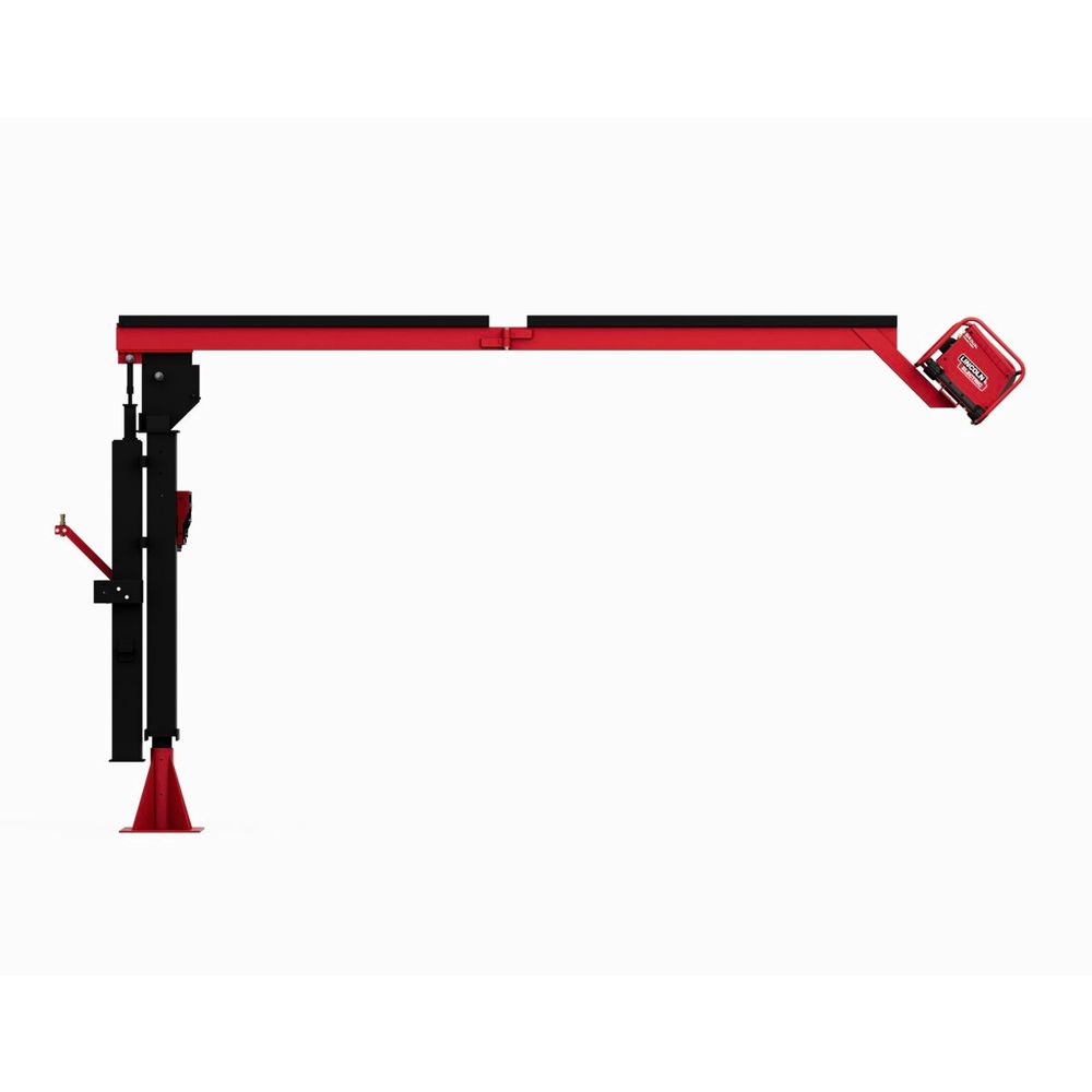 Lincoln Electric K4047-1-12S wire feeder with spring-balanced 12-foot boom arm