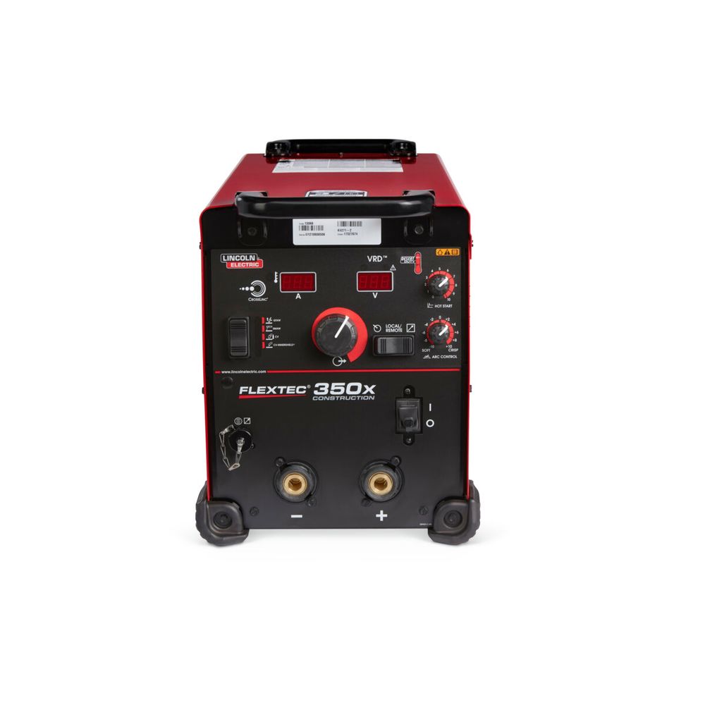 Lincoln Electric Flextec® 350X Multi-Process Welder #K4271-2 - Front w/ user interface