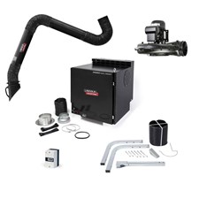 Lincoln Electric Prism® Wall Mount Mechanized Cleaning One Pak®, Single 10 ft. Arm, Arc Sensor #K4468-5