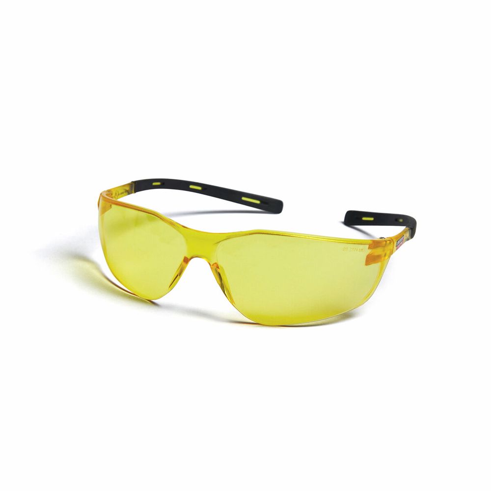 Lincoln Electric Axilite™ Safety Glasses w/ Amber Anti-Scratch Lens (Ultra-Light, Low-Light Performance) #K4674-1