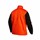 Lincoln Electric Bright Fire Retardant Orange Jacket with Leather Sleeves