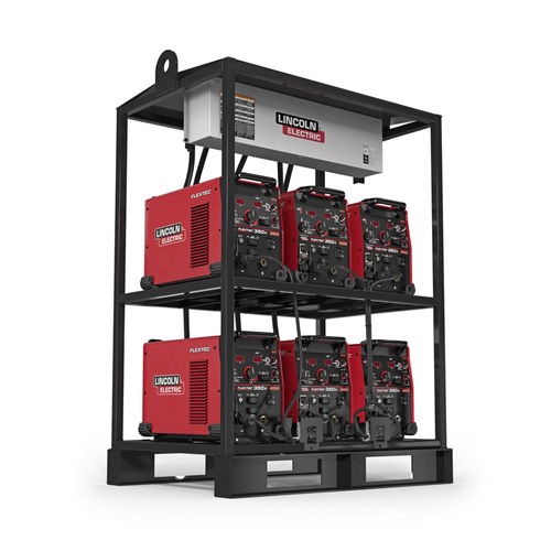 Lincoln Electric Flextec® 350X PowerConnect® 6-Pack Rack #K4727-1
