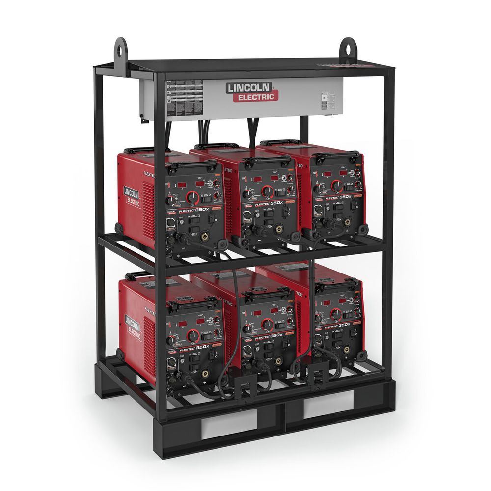 shop Lincoln Electric Flextec® 350X PowerConnect® 6-Pack Rack #K4727-1 online