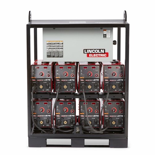 Lincoln Electric weather resistant, compact welder rack