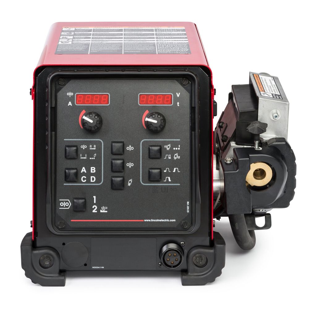 Lincoln Electric Flex Feed® 84 Wire Feeder - User interface close up