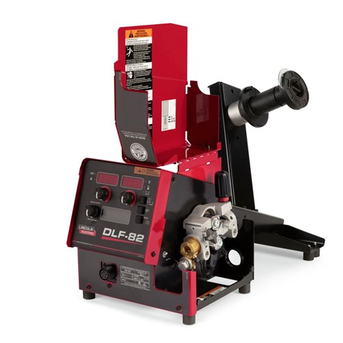 Lincoln Electric DLF-82 Bench Model (w/ Gun) Pulsed MIG Digital Wire Feeder #K5282-3