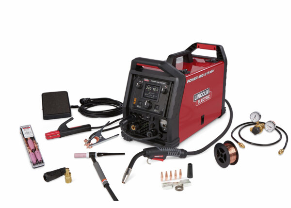 Lincoln Electric POWER MIG® 215 MPi™ Multi-Process Welder TIG One-Pak® #K4878-1