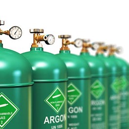 Argon gas tanks for sale delivery or pickup in WI and IL