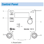 Miller Maxstar 161S #907709 Control Panel