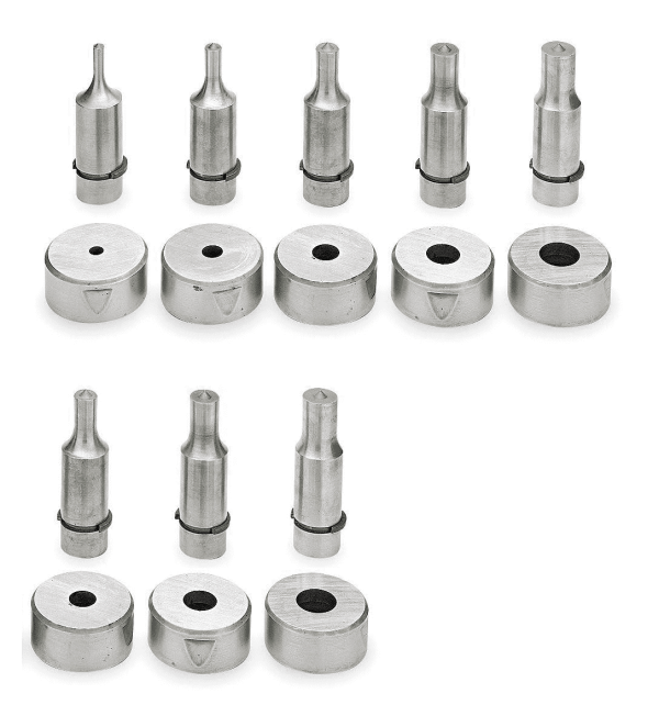 Metal Pro Ironworker MP 4000 and Metal Pro Ironworker 4500 punch & die set